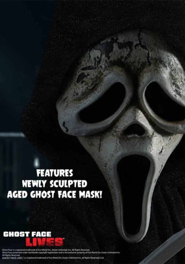 10-Inch Scream: Ghost Face Living Dead Doll (Zombie Edition)