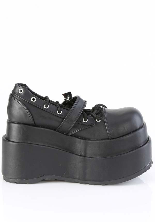 BEAR-23 Black Platform Maryjane Shoes - Preorder