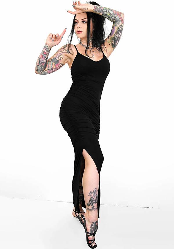 The Snatched Waist-Hugging Bodycon Maxi Dress