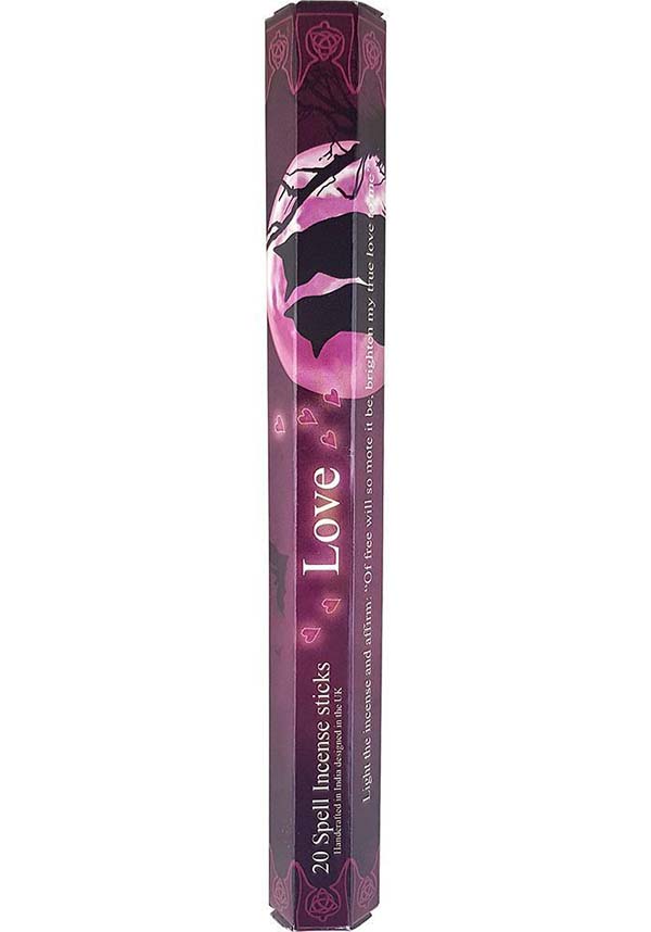 Love Spell Incense Sticks - Ideal Incense for Love Fragrance