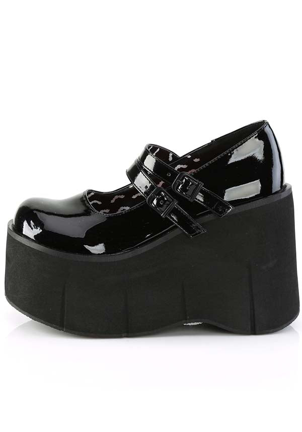 PREORDER: KERA-08 Platforms in Stylish Black Patent