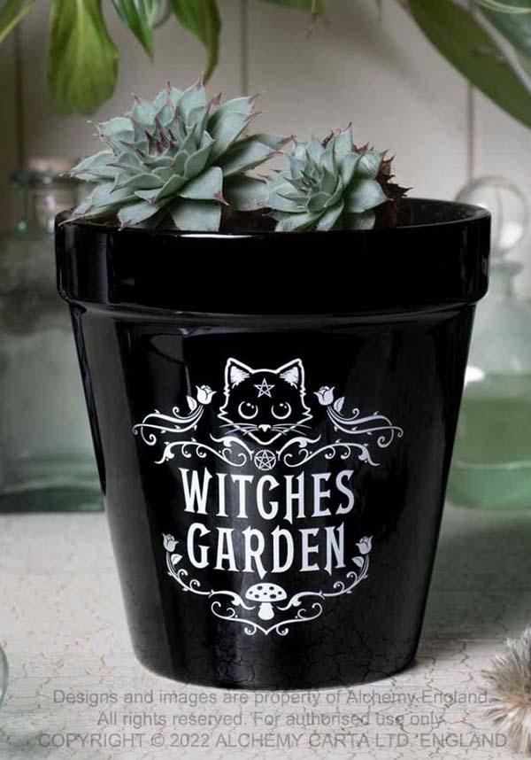 Enchanting Witches Garden Decorative Ceramic Plant Pot