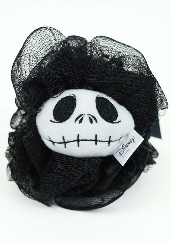 Disney The Nightmare Before Christmas Jack Skellington-Inspired Plush Body Puff for Bath and Body Care