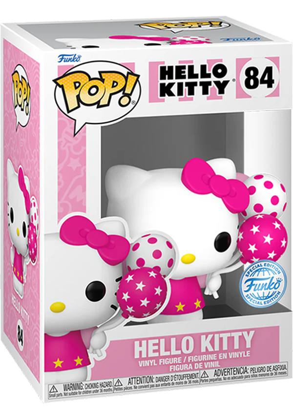 Sanrio Hello Kitty Pink Balloons Collectible POP! Vinyl Figurine for Fans