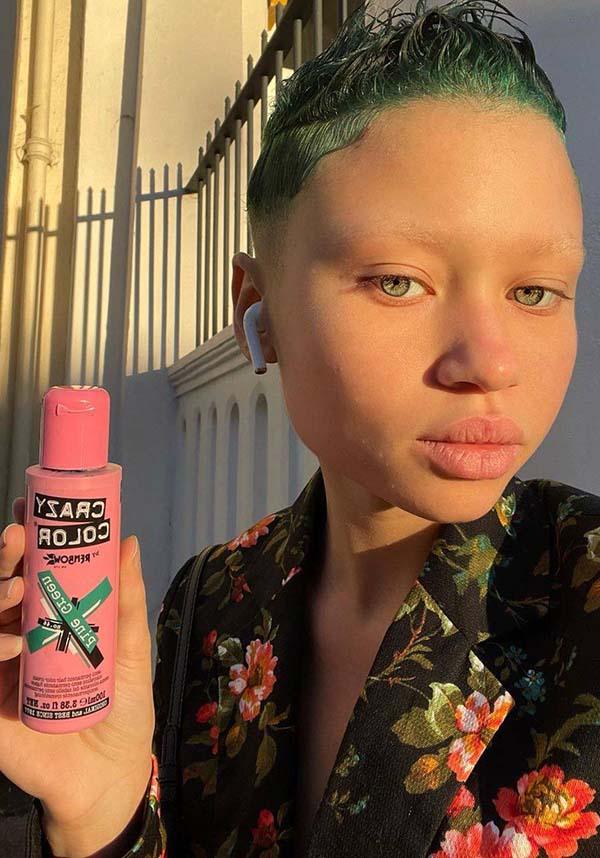 Vibrant Pine Green Semi - permanent Vegan Hair Colour