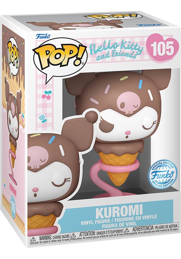 Sanrio Collectible POP! VINYL Figure: Kuromi in an Ice Cream Cone Design [Restricted Sale]