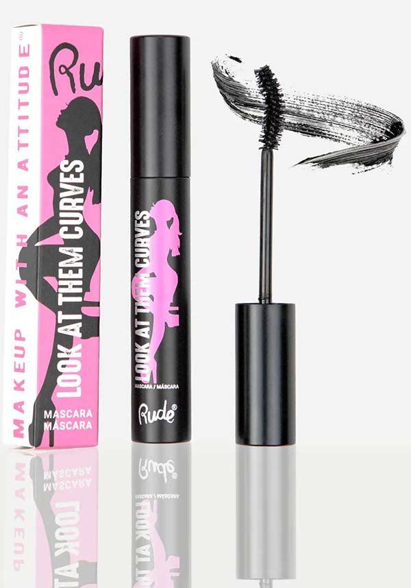 Look At Those Stunning Curves! A High - Performance LIFTING MASCARA by RUDE COSMETICS