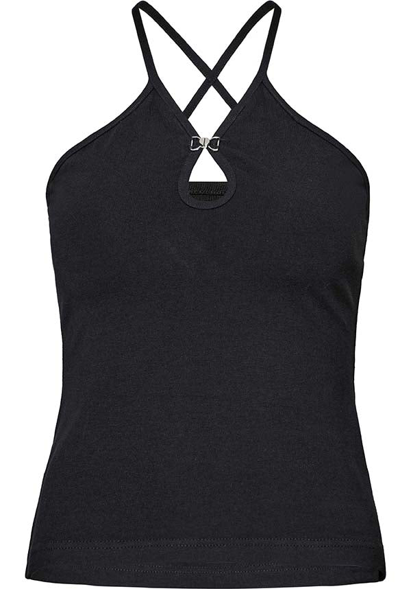 Gothic Seraphina Halter Top for Fashion - Forward Individuals