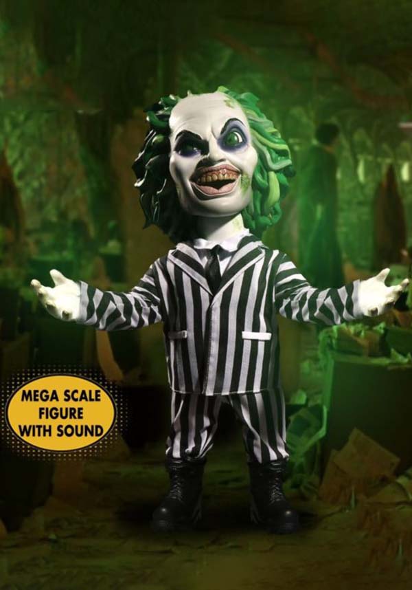 Beetlejuice 15-Inch Mega Scale Collectible Action Figure