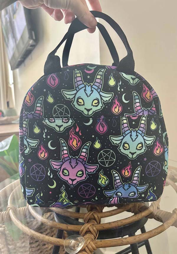 Screamin’ Demon Insulated Heavy - Duty Poly Canvas Lunch Bag