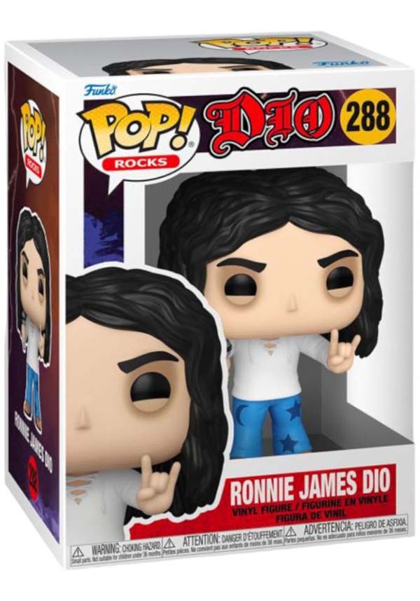 Ronnie James Dio Collectible POP! Vinyl Figure - A Tribute to the Legendary Rock Icon