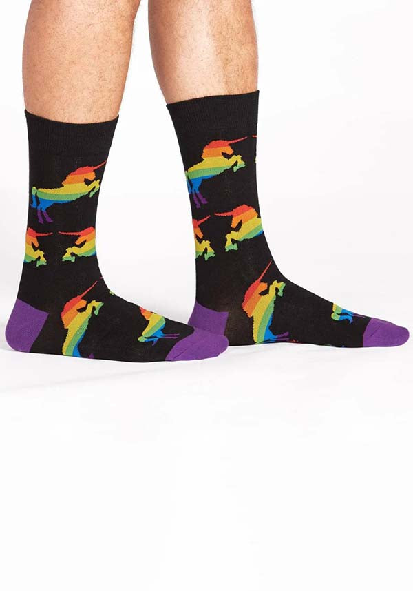 Pride and Fabulous Crew Socks for Men