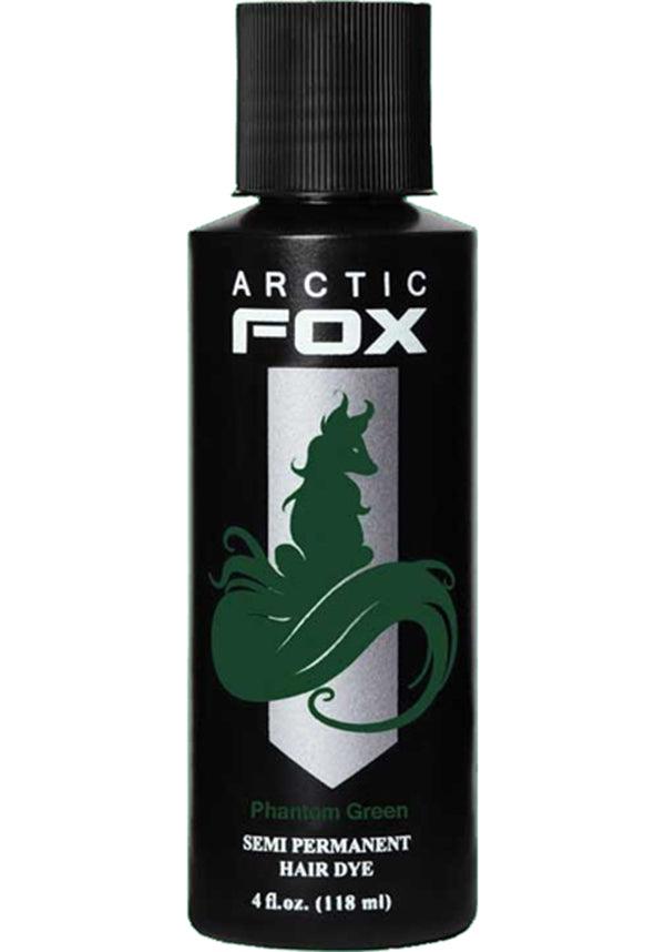 Arctic Fox Vegan Semi - Permanent Phantom Green Hair Colour, 118ml