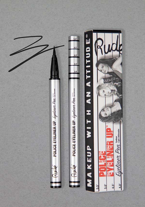 Black Police-Style Long-Lasting Eyeliner Pen