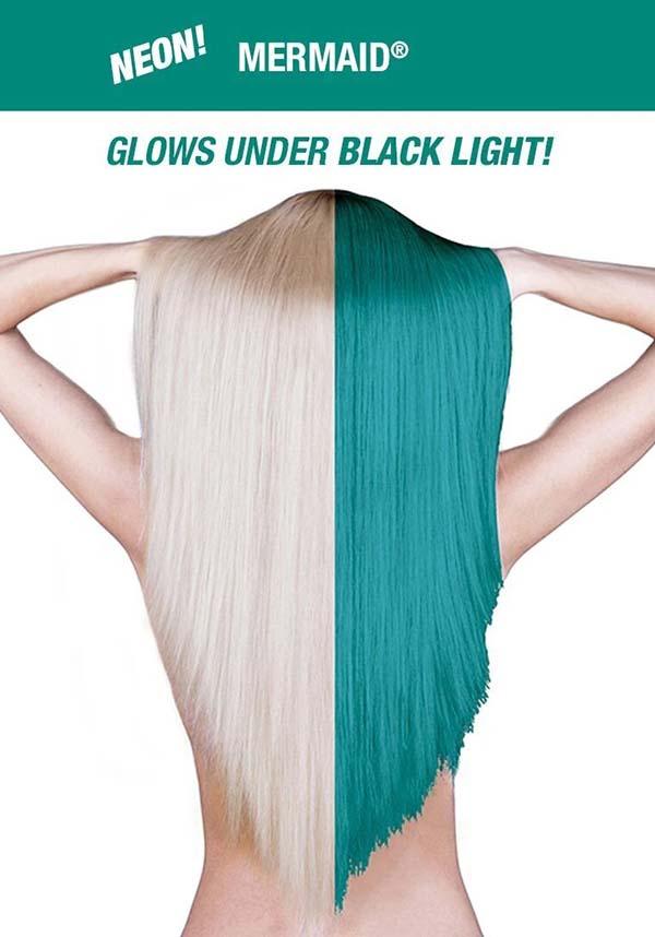 Classic Mermaid - Alluring Cool Ocean Teal Semi - Permanent Hair Color