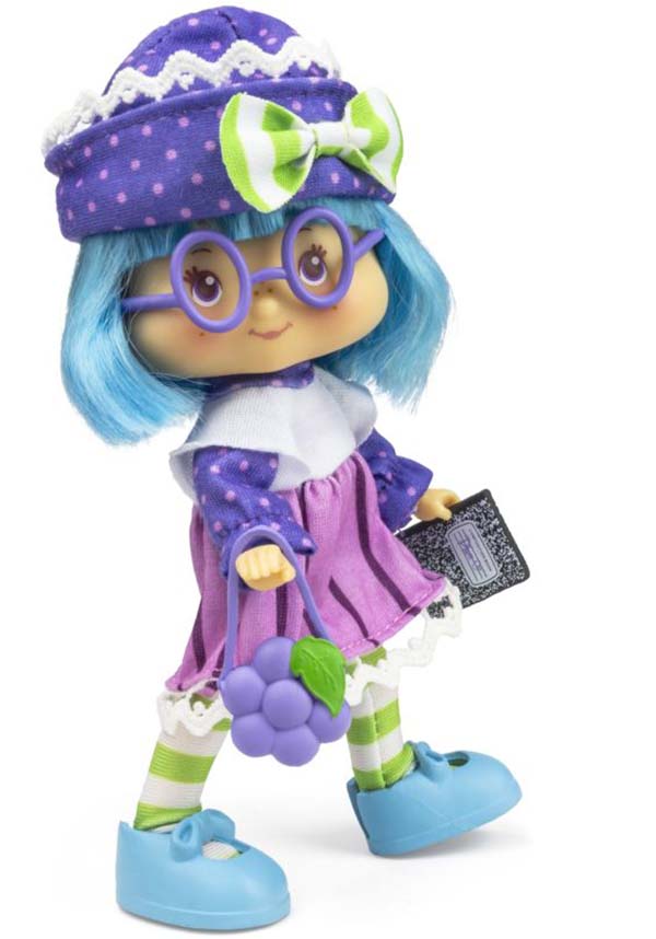 Vintage 5.5 - inch Strawberry Shortcake Plum Pudding Fashion Doll