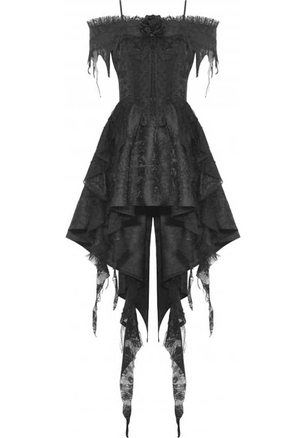 Enchanting Off - the - Shoulder Runaway Princess Polyester Dress