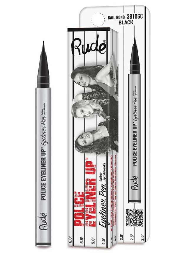 Black Police-Style Long-Lasting Eyeliner Pen