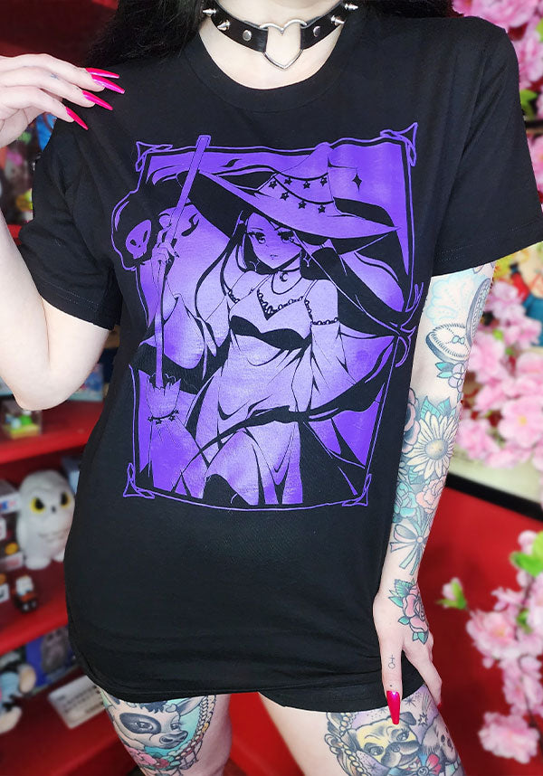 Magical Purple Majutsu - shi T - Shirt for Unisex Wear