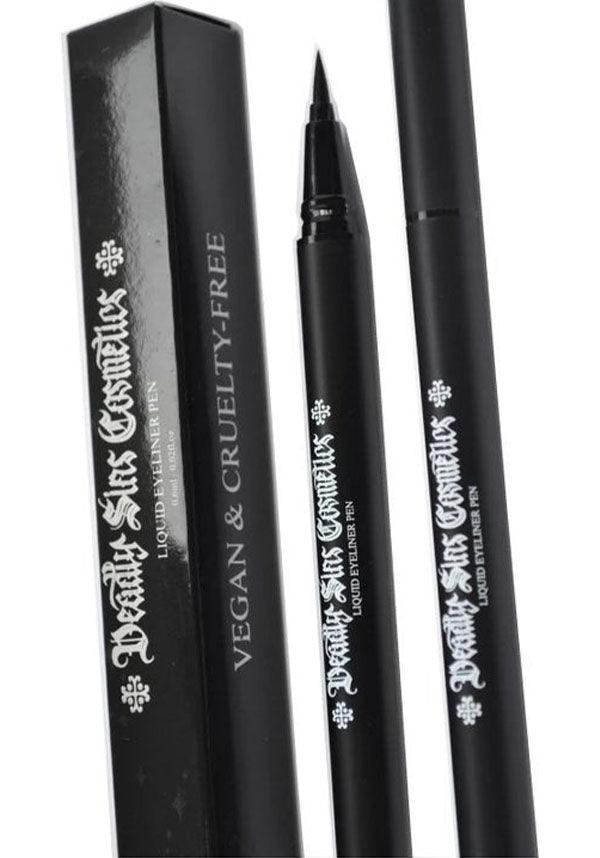 Waterproof and Highly Pigmented Liquid Eyeliner Pen for Daily and Adventurous Makeup
