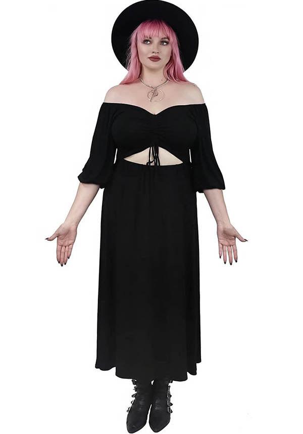 Lydia Summer Goth Style Dress for Women