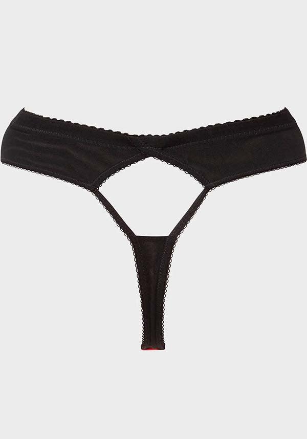 Scarlet Soft-Stretch Spiderweb High-Waisted Panty