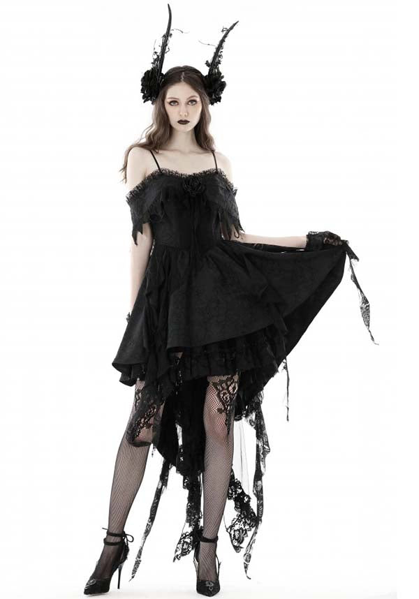Enchanting Off - the - Shoulder Runaway Princess Polyester Dress