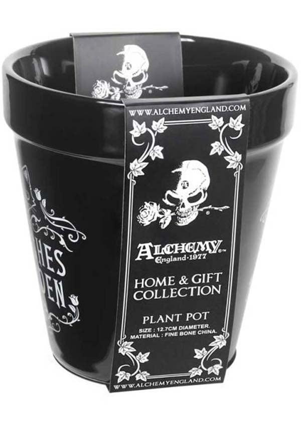 Enchanting Witches Garden Decorative Ceramic Plant Pot