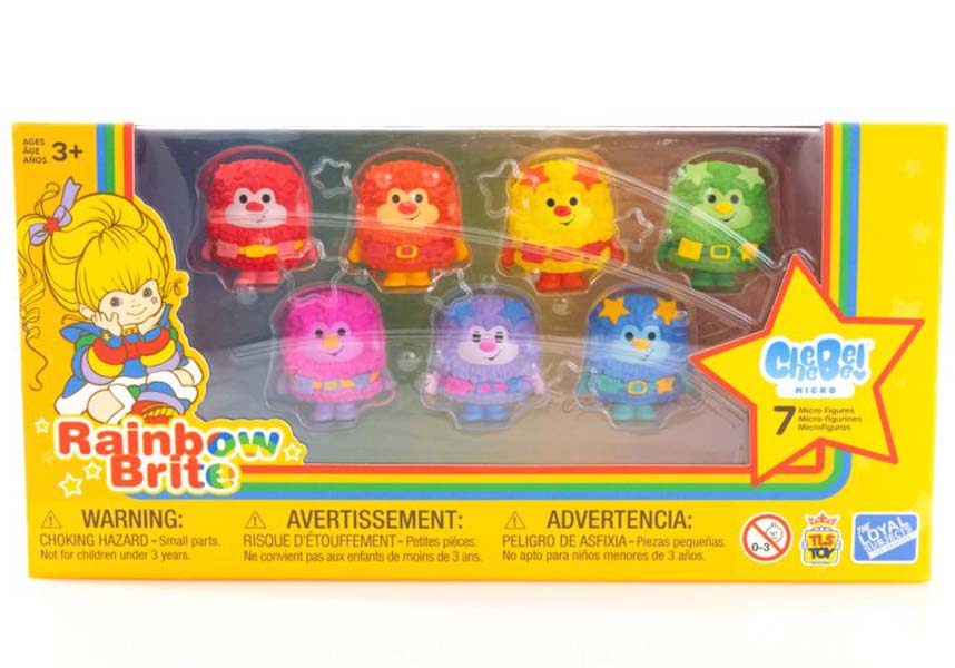 Rainbow Brite: 1.5 - Inch CheeBee Sprite Micro Collectible Figure Set