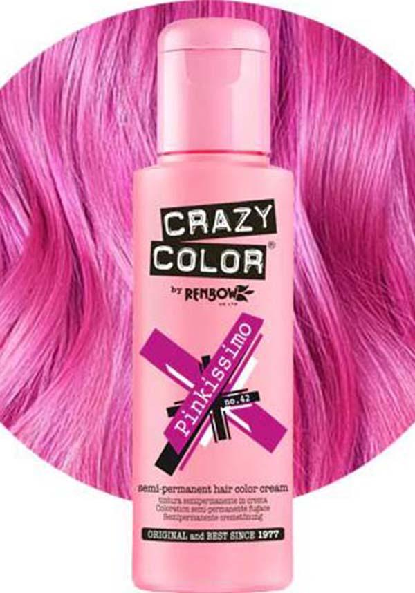 Pinkissimo Semi - permanent Hair Colour for a Vibrant Pinky - Purple Look