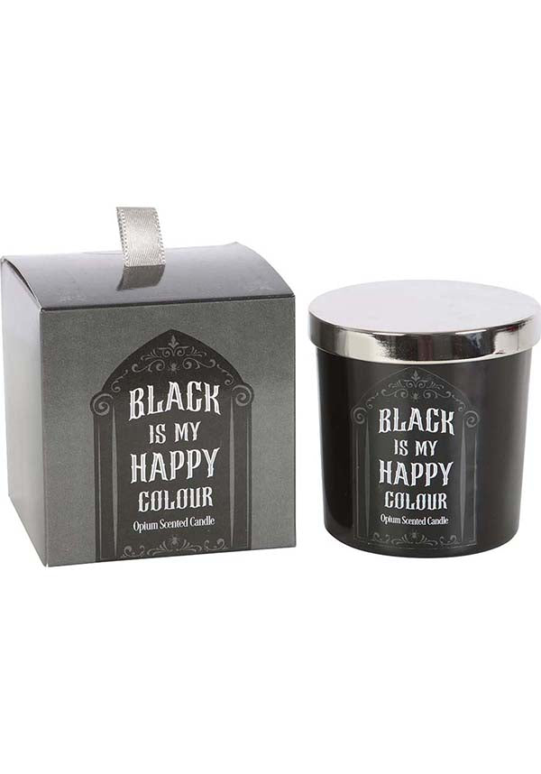 OPIUM Black Fragranced Candle: 'Black is My Happy Colour'