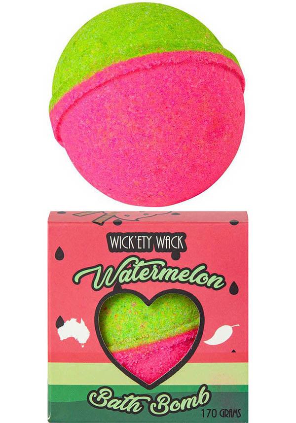 Watermelon Scented Round Bath Bomb for a Relaxing Bath Experience