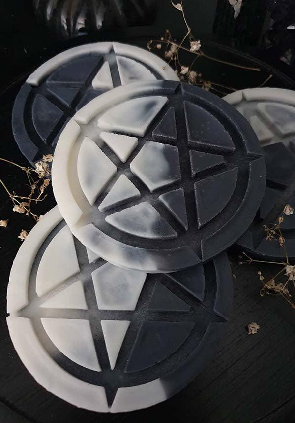 Enchanting Pentagram Wax Melt with Oud, Amber & Musk Fragrance