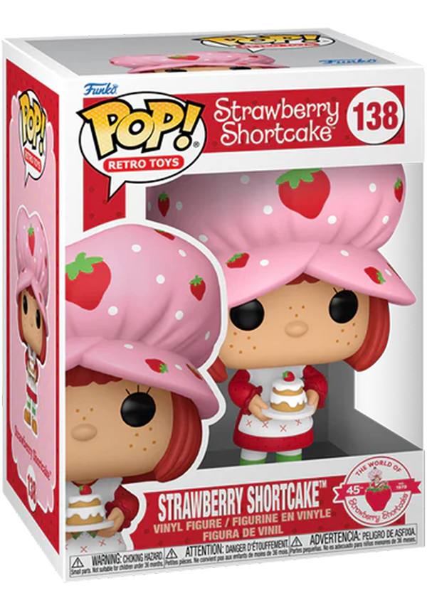Funko POP! Vinyl Collectible Figure - Strawberry Shortcake Holding a Cake Pop