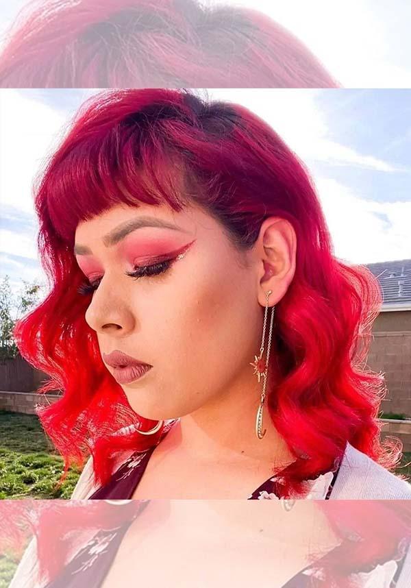 Punky Semi - Permanent Red Wine Hair Colour with Vegan Keratin