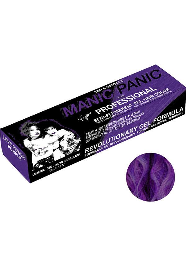 Love Power Purple Semi - Permanent Professional Gel Hair Colour for Long - lasting Vibrancy