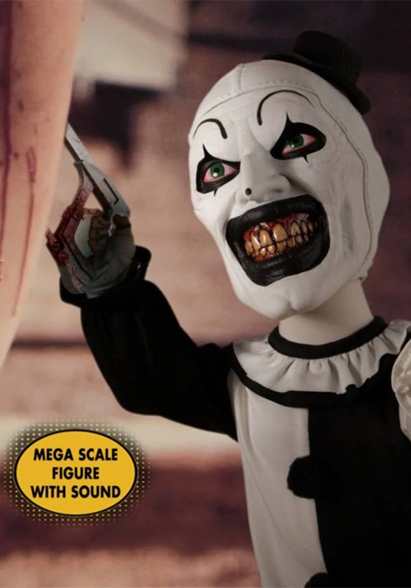 15-Inch Terrifier: Art The Clown Mega Action Figure