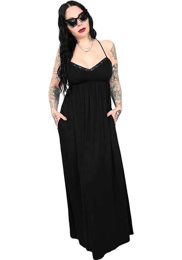Rosalind | Elegant Soft Stretch Modal MAXI DRESS