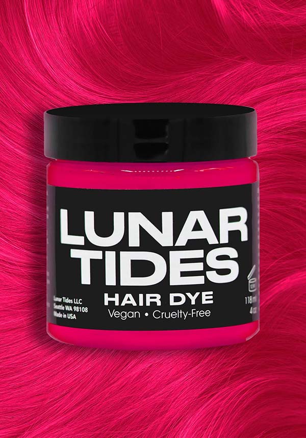 Vibrant Semi - Permanent Lychee Hot Pink Hair Dye, 4 oz