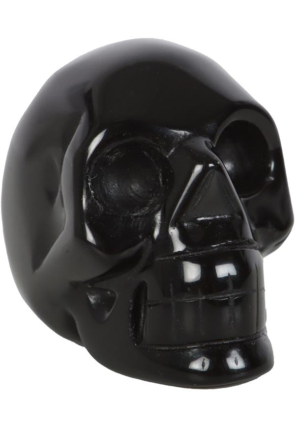 Black Obsidian Crystal Skull - A Purifying and Protective Piece