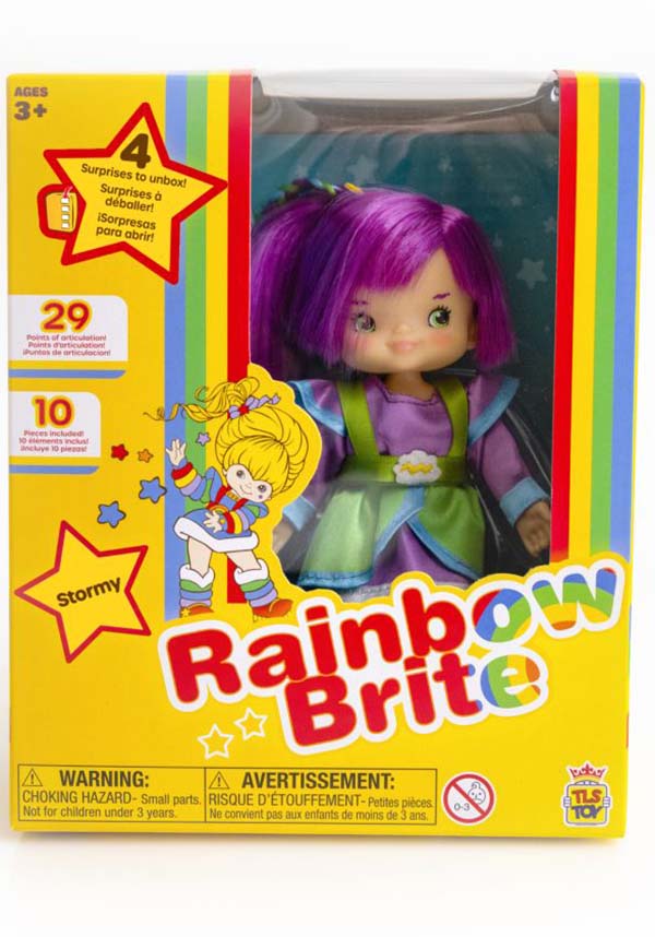 Rainbow Brite's 5.5'' Stormy Fashion Doll - A Dynamic Collectible