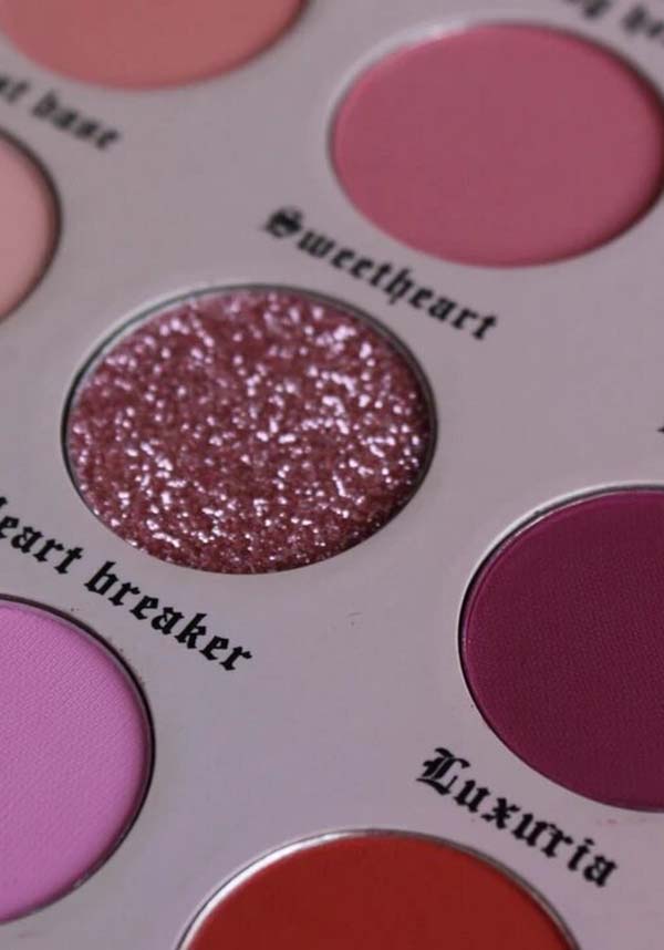 Lustrous Eyeshadow Palette with a Variety of Stunning Shades