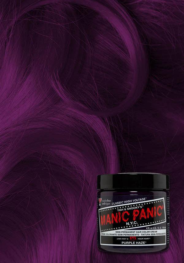 Popular Semi - Permanent Purple Haze Vegan Hair Color