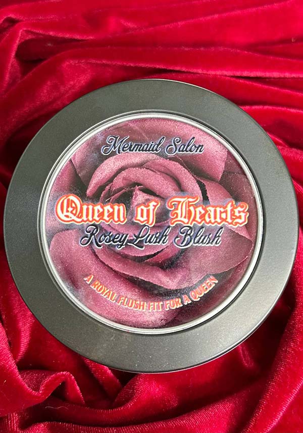 ROSEY LUSH BLUSH - Tea Party Deep Mauve Shimmer Blush