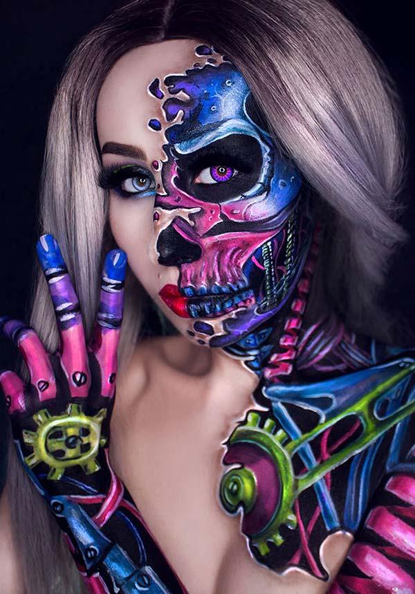 Mehron's Premium White Paradise Makeup AQ for Face & Body Painting