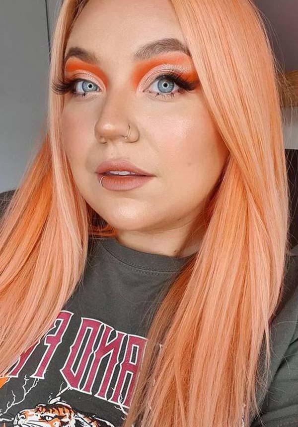 Peachy Coral Semi - permanent Hair Colour for Pale to Platinum Blonde Hair