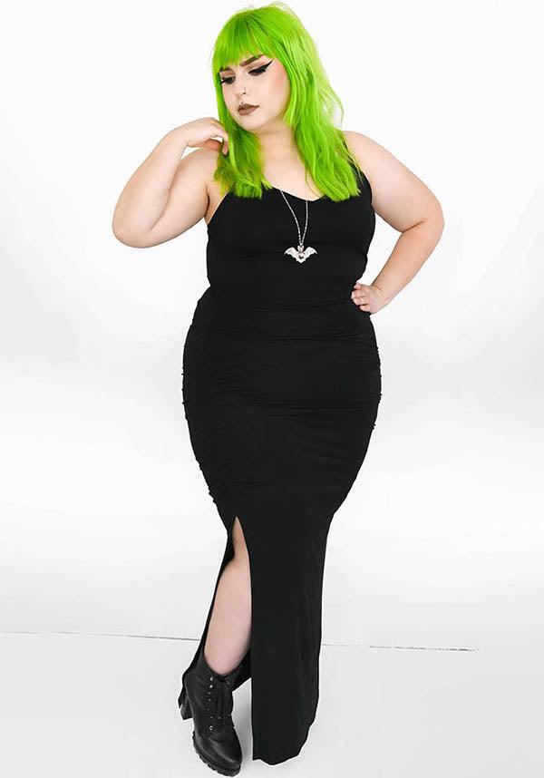 The Snatched Waist-Hugging Bodycon Maxi Dress