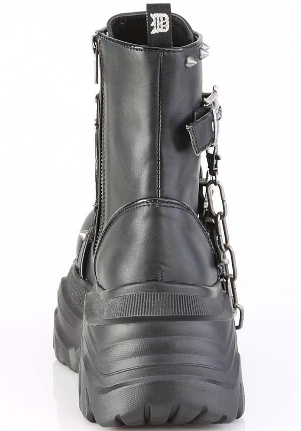 Black ECHO-60 Platform Boots - Preorder Now