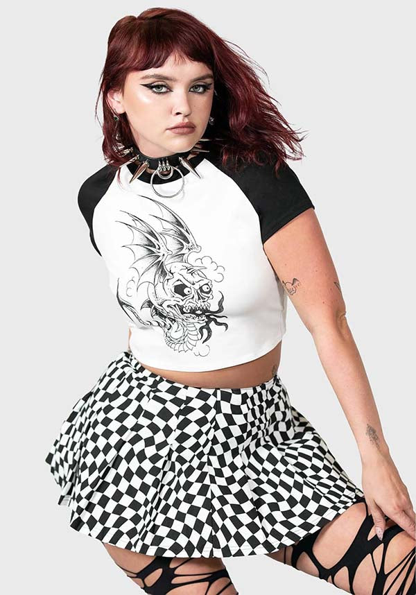 Punk and Wave Style Mini Skirt for Fashion Lovers
