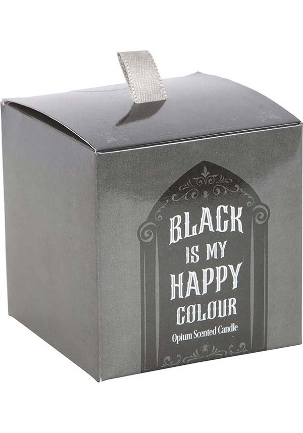 OPIUM Black Fragranced Candle: 'Black is My Happy Colour'
